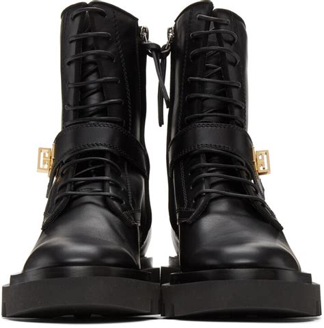 givenchy black eden ankle boots|givenchy boots women.